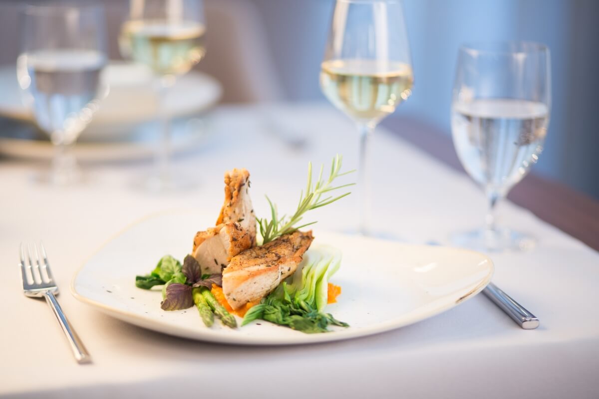 Obiad w Restauracji Four Kraków