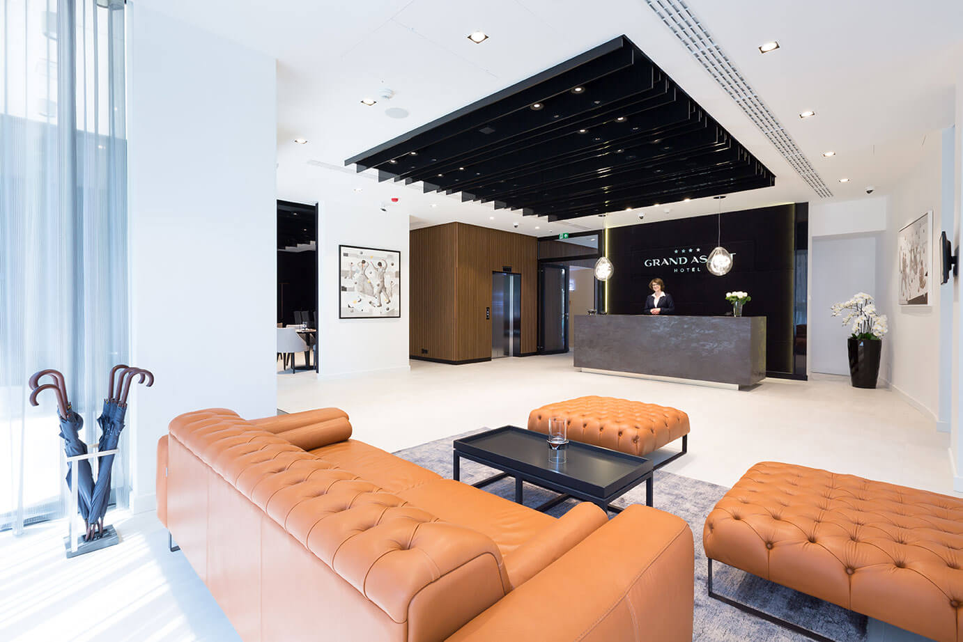 Recepcja w hotelu Grand Ascot